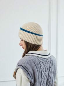 DSGAI Mũ len nữ - Màu be - Xem 5