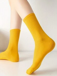 Vớ thủy thủ đoàn nữ màu trơn - Nhiều màu - Xem 2