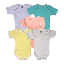 Baby Girls Bodysuits - 黃色 - 查看 3