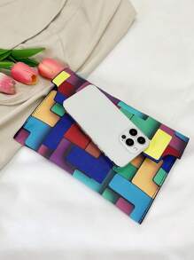 Luxury Dinner Bag, Evening Bag Glamorous, Elegant, Exquisite, Quiet Luxury 1pc Colorful Women's Clutch Bag Square Bag For Lady, Woman, For Party Girl, Bride Perfect for Party, Wedding, Prom, Dinner/Banquet, Dinner/Banquet, Best Gift For Women Mom Teacher Friend Bridesmaid - Multicolor - View 9