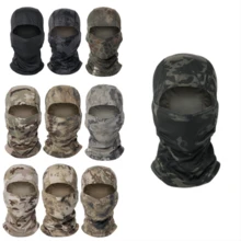 1 件裝戶外騎行頭飾防塵防曬騎行面罩適合旅行、遠足、露營,帶迷彩圖案