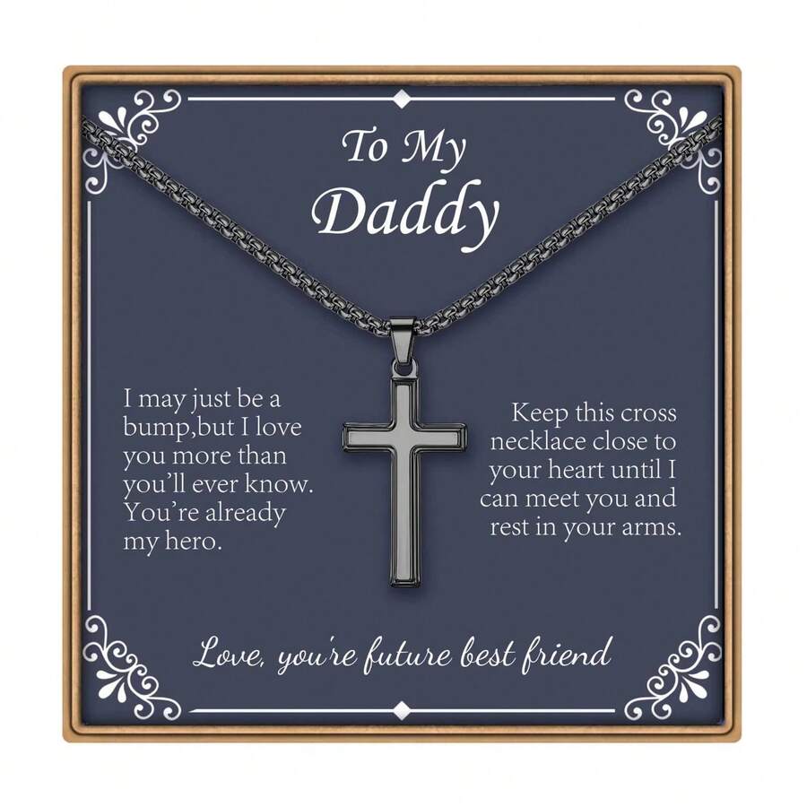 Dây chuyền mặt dây chuyền nam - Bố Mới - Đen - Xem 1