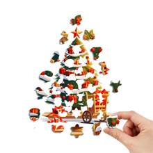 Hộp quà giải nén cho người lớn, Bộ xếp hình bằng gỗ hình cây thông Noel (Bí ngô, hình dạng bất đối xứng), Xếp hình, Quà tặng sinh nhật và Giáng sinh, Quà tặng cá nhân hóa độc đáo, Trò chơi tương tác gia đình có độ khó cao - Màu be - Xem 2