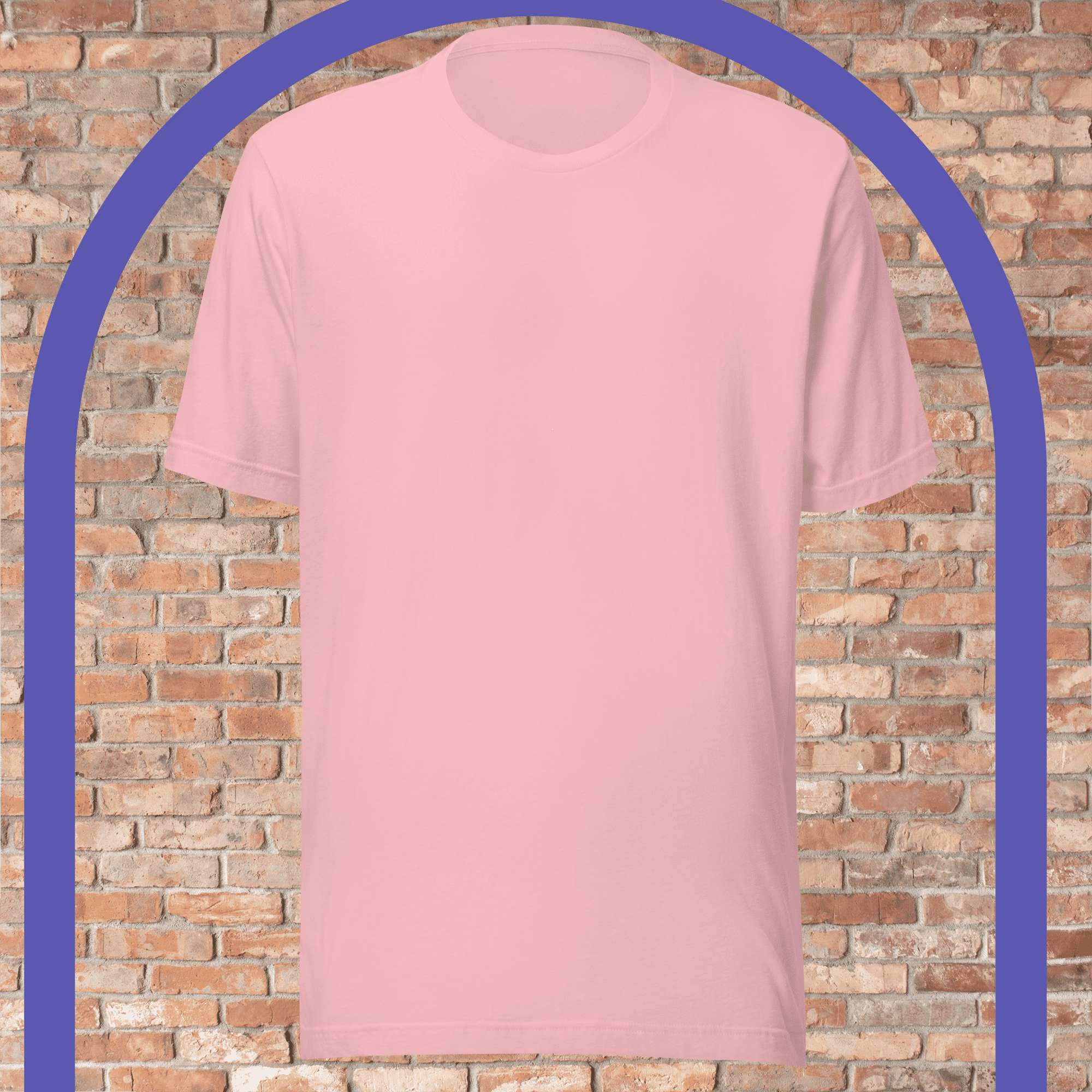 Playera Color Rosa Playera de hombre Rosa Suave Primavera - Verano | Moda de Mujer | SHEIN ...