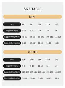 Annil Tween Boy Winter Thickened Warm Fashion Loose Hooded Winter Coats Black - Apricot - View 8