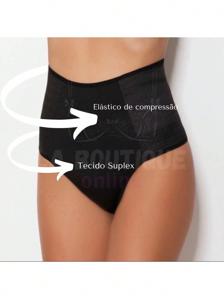 Women Shapewear Bottoms - 黑色 - 查看 1