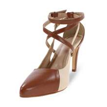 Sapato Scarpin Bico Fino Palmilha Almofadada Feminino P38