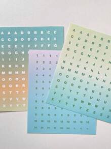 Các loại nhãn dán - Nhiều màu - Xem 3