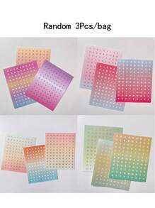 Các loại nhãn dán - Nhiều màu - Xem 5