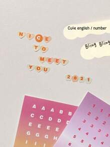 Các loại nhãn dán - Nhiều màu - Xem 2