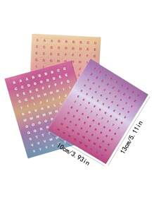 Các loại nhãn dán - Nhiều màu - Xem 6