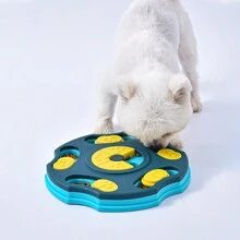 1 件 Abs 藍色樹脂狗拼圖玩具,互動狗遊戲,狗豐富玩具,適合小狗智力刺激零食分配器狗零食拼圖餵食器,適合小型、中型和大型犬零食訓練 - 藍色 - 查看 2