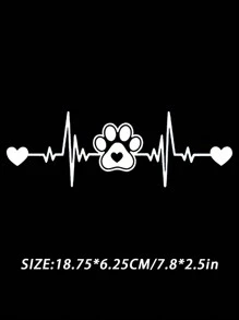 Sticker bên ngoài Nhãn dán xe - trắng - Xem 4