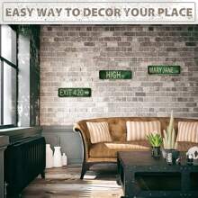 复古标志马口铁绘画最佳礼物 - 彩色 - 查看 7