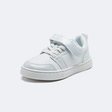 Balabala Girls Casual Comfortable Breathable And Wear-Resistant Kids Flat Sneakers - White - View 5