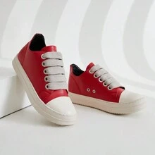 Women's Candy-Colored Thick-Soled Personalized Couple Sneakers With Wide Straps