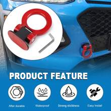 Universal Abs Car Front & Rear Trailer Sticker, Easy To Install, Vehicle Decoration - Blue - View 6