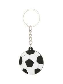 6 Piezas/juego Llavero/llavero De Pvc Con Forma De Balón De Fútbol De La Copa Del Mundo, Encanto De Bolso/coche, Obsequios De Fiesta/regalos - Multicolor - Ver 7