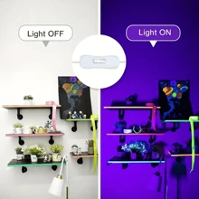 1/2/3/4入組led黑光燈條,usb Uv黑光管,各種假期裝飾,房間,身體彩繪,海報,尿液偵測之磷光裝置