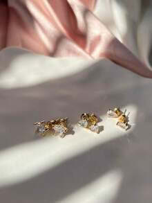 Stud Earrings - Vàng - Xem 3