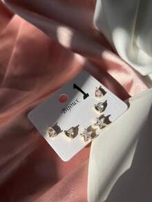 Stud Earrings - Vàng - Xem 4