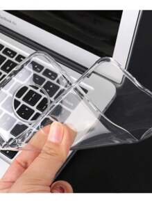 Funda Transparente De Silicon Suave Molan Cano Para Galaxy A03 - transparente - Ver 6