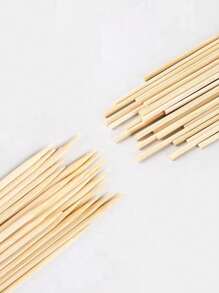 100pcs/50pcs 30cm烧烤竹串，适用于沙爹，臭豆腐，烤肉，牛肉，羊肉串，居家，户外，夜市，小吃店，烧烤店使用
