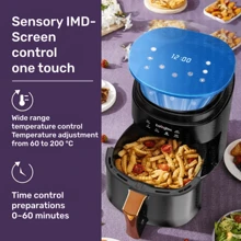 1 pc Karingbee  Air Fryer 1400W 8L Large capacity 6 in 1 Digital Touchscreen For Oil Free Healthy Meals