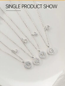 Dây chuyền mặt dây chuyền tinh mỹ - Vàng - Xem 7