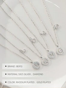 Dây chuyền mặt dây chuyền tinh mỹ - Vàng - Xem 2