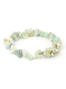 1pc Stone Decor Beaded Bracelet - Multicolor - View 15