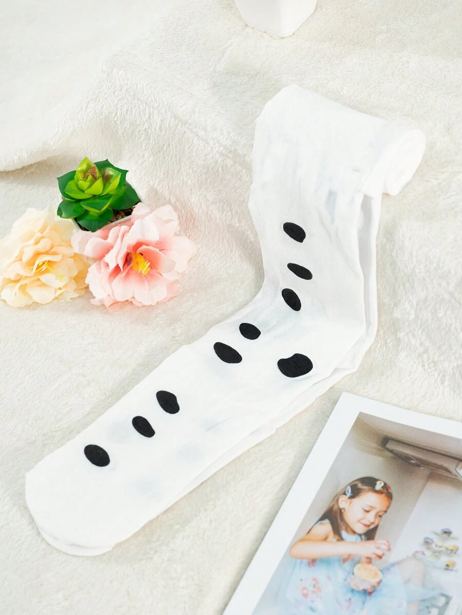 1 Pair Stockings For Daily Life Different Designs - Multicolor - View 1