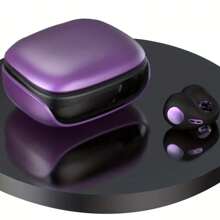 1 件紫色無線耳機,夾式/開放式,頭帶/掛鉤式,適合訓練、騎行、跑步、工作、瑜伽、運動審查耳機 - 紫色 - 查看 1