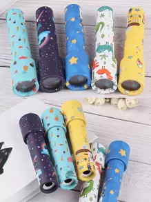 1个随机颜色万花筒旋转魔术经典玩具，充满怀旧气息，游戏不断变化，青少年装饰玩具，玩具，魔术，随机，玩具，圣诞礼物，万花筒，俄罗斯套娃，数独，圣诞礼物 - 彩色 - 查看 1