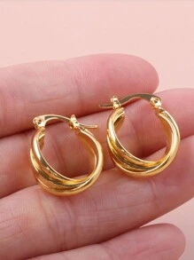 Simple Hoop Earrings