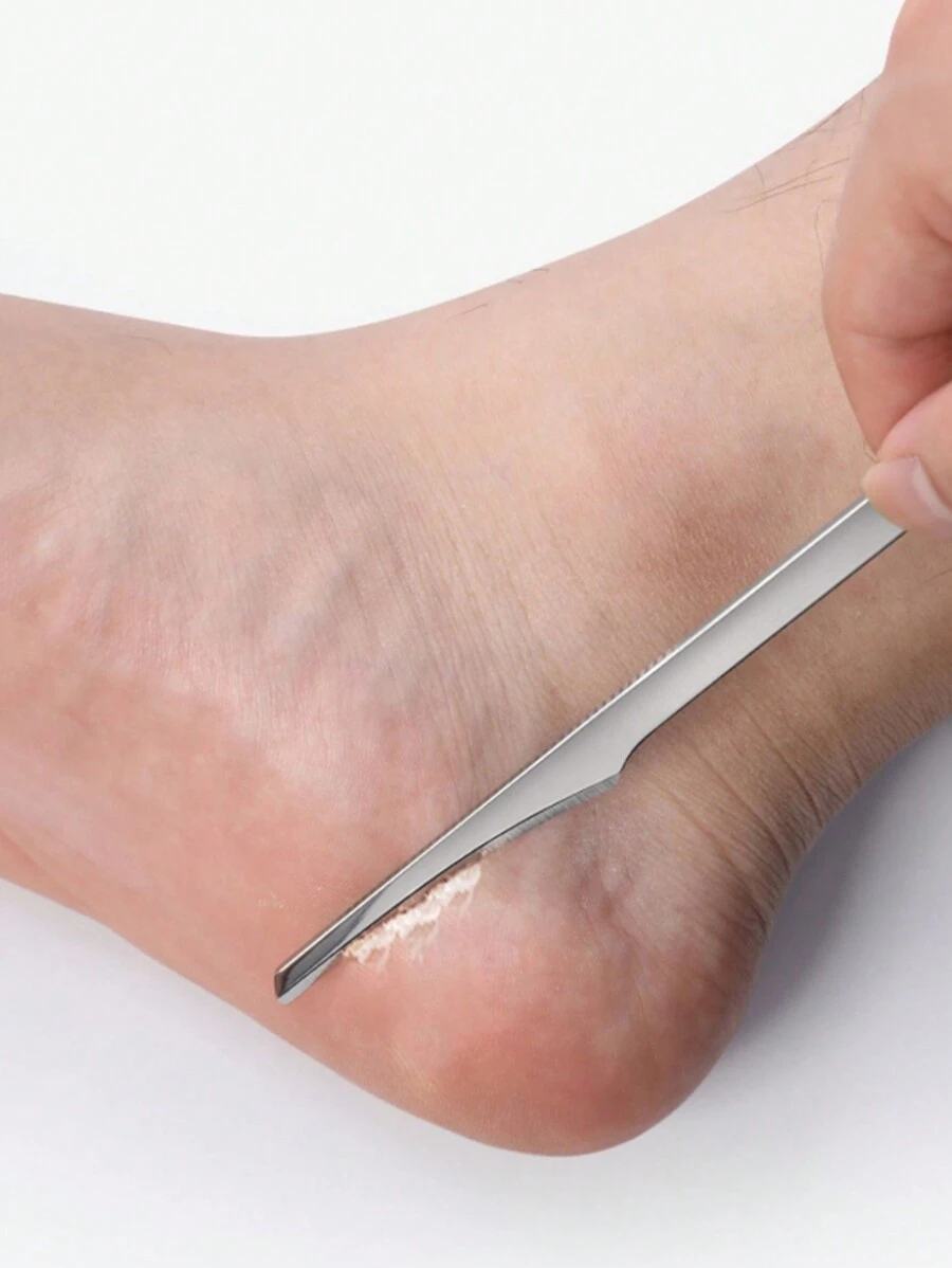 Bộ dụng cụ chăm sóc móng chân 1 món bao gồm bấm móng tay, tẩy vết chai, dũa chân và máy cạo móng chân - Bạc - Xem 1