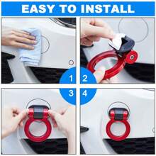 Universal Abs Car Front & Rear Trailer Sticker, Easy To Install, Vehicle Decoration - Blue - View 8