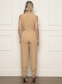 Women Jumpsuits - Beis - Ver 2