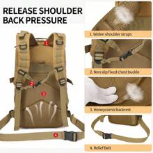 Large capacity outdoor sports fitness functional backpack