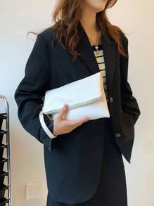 Luxury Dinner Bag, Evening Bag Glamorous, Elegant, Exquisite, Quiet Luxury Clutch Bag/Wristlet/Evening Envelope Bag For Lady, Woman, For Party Girl, Bride Perfect For Party, Wedding, Prom, Dinner/Banquet, Dinner/Banquet, Best Gift For Women Mom Teacher Friend Bridesmaid, Fashionable Clutch Bags For Woman - Beige - View 8