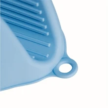 2入組矽膠烤箱手套與鍋墊套裝，耐高溫小廚房手套附有橡膠空氣炸鍋手套、迷你鍋夾，適用於烹飪、烘焙、廚房用品及露營裝備 - 黑色 - 查看 7