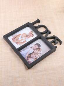 1 Cadre Photo D'amour, Convient Pour L'anniversaire Du Petit Ami Et De La Petite Amie, Les Cadeaux Romantiques Des Couples - Offrez-lui Ou À Elle Un Cadeau Avec Du Papier Photo Aléatoire