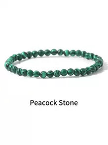 1 vòng tay đính cườm phong cách Bohemian tối giản cho phụ nữ cho kỳ nghỉ - Nhiều màu - Xem 6