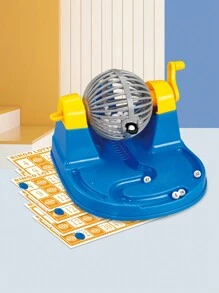 賓果機,彩票遊戲機,桌面玩具,促進親子互動 - 彩色 - 查看 1