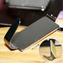 6 件裝自黏不銹鋼毛巾掛鉤毛巾架牆壁掛鉤廚房浴室自黏不銹鋼掛鉤