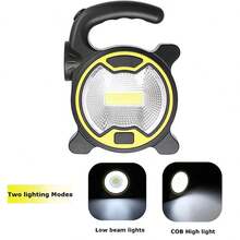 jihuo 应急手电筒、夜灯、帐篷灯、聚光灯、防水手持式便携式灯笼，室内外均可使用。LED手电筒适用于露营、徒步、帐篷、花园、露台等场所。（内含3节AA电池），露营配件