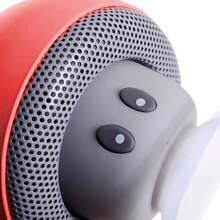 Mini Rechargeable Mushroom Bluetooth Speaker - Red - View 6