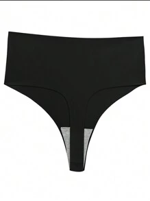 3入組領袖冰絲無痕高腰t型後蝴蝶結女士內褲