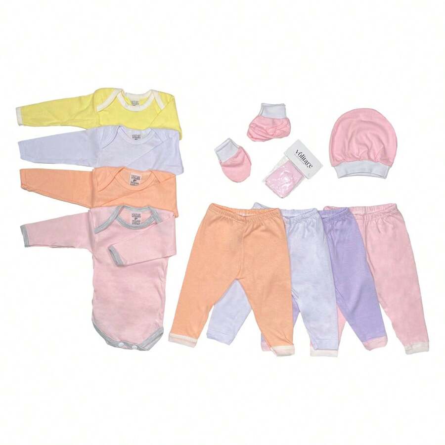 Baby Boys Bodysuits - 淺粉色 - 查看 1