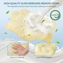 2023 New Cervical Pillow for Neck Pain Relief,Contour Memory Foam Pillow,Ergonomic Orthopedic Neck Support Pillow for Side,Back and Stomach Sleepers with Breathable Pillowcase(Standard Size With Grey)